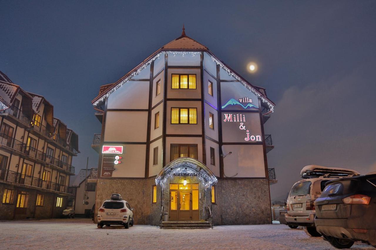 Milli & Jon Hotel Bukovel Kültér fotó